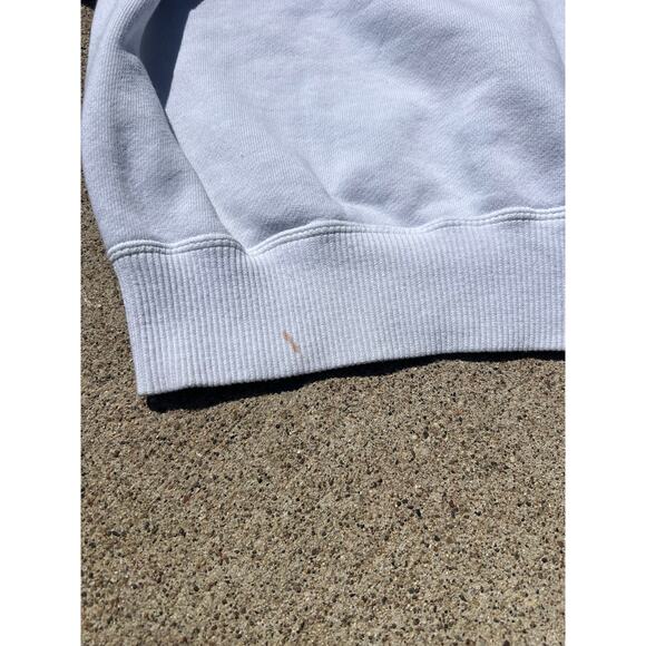 Vtg JK Sports Sweater Unisex Sz Large White Embroidered Logo Crewneck Sweatshirt - Picture 9 of 9